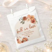 Herbst Liebe Boho Terracotta Pumpkin Brautparty Geschenktütchen (Ausgeschnitten)