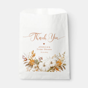 Herbst Liebe Brautparty danke Geschenktütchen