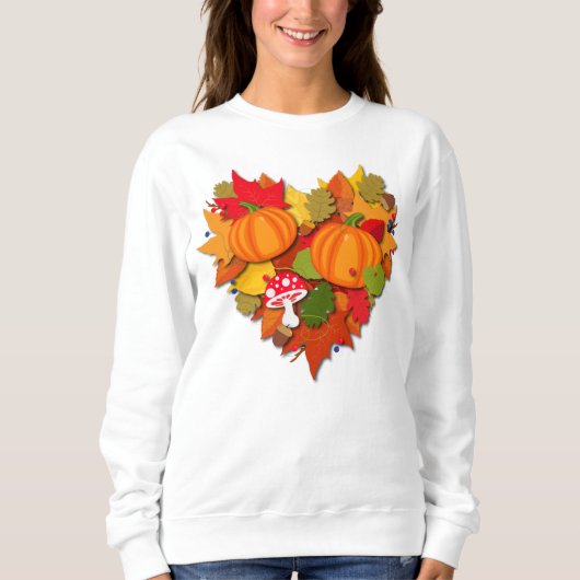 Herbst-Liebe Sweatshirt (Vorderseite)