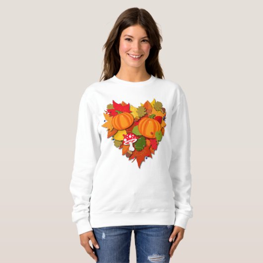 Herbst-Liebe Sweatshirt (Vorne ganz)