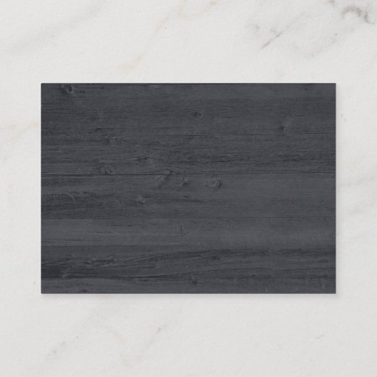 Herbst Liebe Wasserfarben Flora wünscht gute Hochz Begleitkarte (Rückseite)