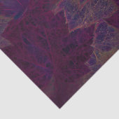 Herbst Lila glühende dunkle Ahorn-Blätter Seidenpapier (Ausschnitt)