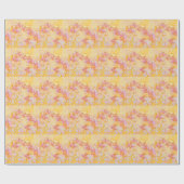 Herbst Lilies Digital Artwork Geschenkartikel Wrap Geschenkpapier (Flach)