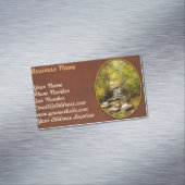 Herbst - Live-Stream Magnetische Visitenkarte (Beispiel)