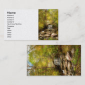 Herbst - Live-Stream Visitenkarte (Vorne/Hinten)