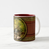 Herbst - Live-Stream Zweifarbige Tasse (VorderseiteRechts)