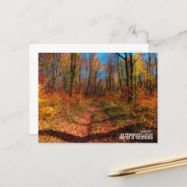 Herbst-Magenwald Postkarte