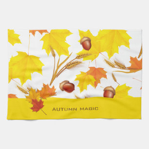Herbst-Magie Handtuch