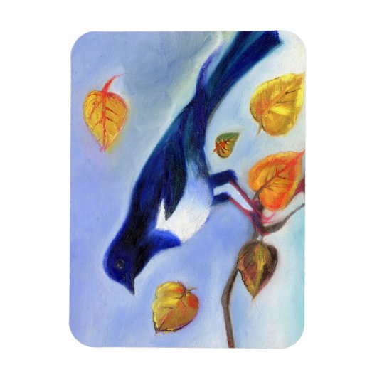 Herbst Magpie 2012 Magnet (Vertikal)