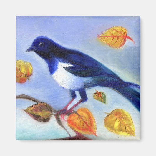 Herbst Magpie 2012 Magnet (Vorne)