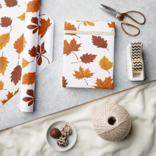 Herbst Märchen Traumhafter Wald und Sanft Geschenkpapier