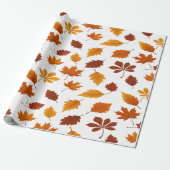 Herbst Märchen Traumhafter Wald und Sanft Geschenkpapier (Ungerollt)