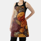 Herbst-Marigolds Chrysanthema und Asters-Muster Schürze (InSitu)