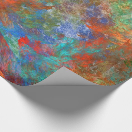 Herbst-Marmor Geschenkpapier (Ecke)