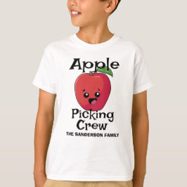 Herbst Matching Family Apple Picking-Crew T-Shirt