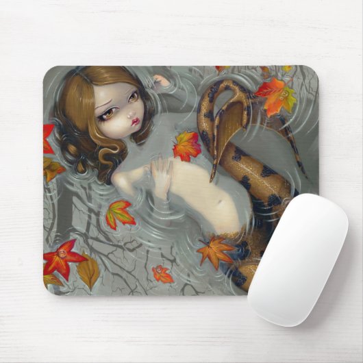 "Herbst-Meerjungfrau" Mousepad (Mit Mouse)