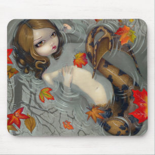 "Herbst-Meerjungfrau" Mousepad