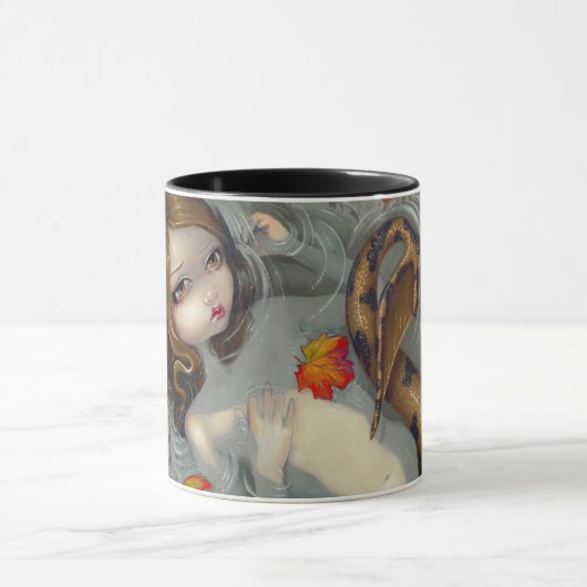 "Herbst-Meerjungfrau-" Tasse (Zentrum)