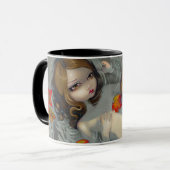 "Herbst-Meerjungfrau-" Tasse (Vorderseite Links)