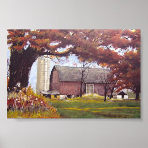 Herbst Meisterwerk-Plakat Poster