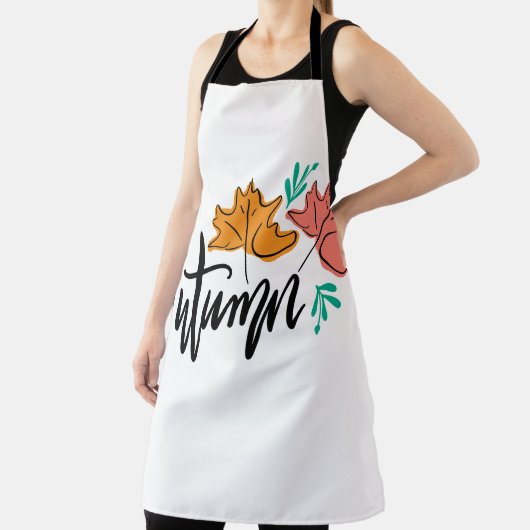 Herbst mit Blätter Schürze (InSitu)