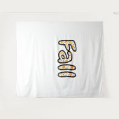 Herbst mit Kürbisgeflecht Herbstsaison Printab Wandteppich (Vorderseite (Horizontal))