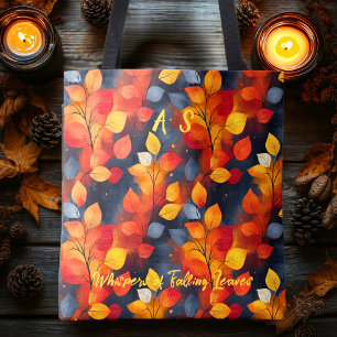 Herbst mit Whispers Fallende Blätter Gemütlicher C Tasche