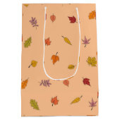 Herbst Mittlere Geschenktüte (Rückseite)
