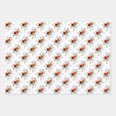 Herbst Mix Blumenzehen Geschenkpapier Set (Vorderseite)