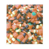 Herbst MIx Candy Corn Notizblock (Vorderseite)