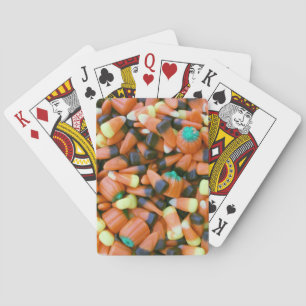 Herbst MIx Candy Corn Spielkarten