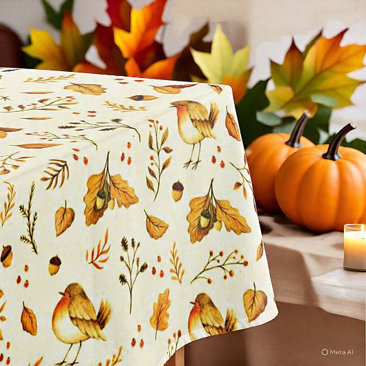 Herbst Mix Tableclout Tischdecke