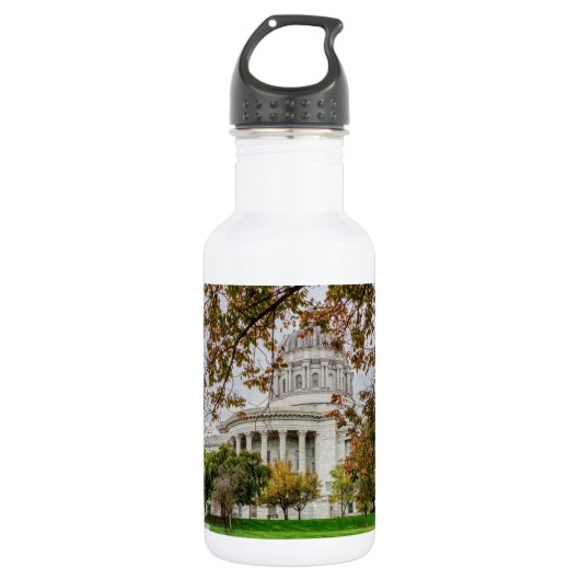 Herbst-MO-Hauptstadt Edelstahlflasche (Vorderseite)