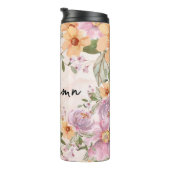 Herbst Moderne botanische Elegante Aquarellkunst Thermosbecher (Nach rechts gedreht)