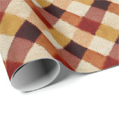 Herbst Modernes Raute Muster Nr. 13 Geschenkpapier (Rolleneckpunkt)