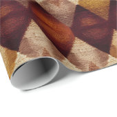 Herbst Modernes Raute Muster Nr. 4 Geschenkpapier (Rolleneckpunkt)