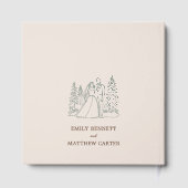 Herbst Modernes Rustikales Zitat aus dem Arschwald Gästebuch (Rückseite)