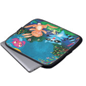 Herbst-Mond Laptopschutzhülle (Vorne Knopf)