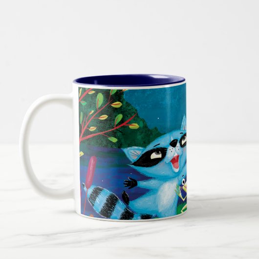 Herbst-Mond Zweifarbige Tasse (Links)