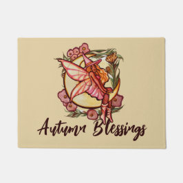 Herbst Moon Fairy Witze Fall Fairies Fußmatte