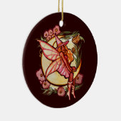 Herbst Moon Fairy Witze Fall Fairies Keramik Ornament (Rechts)