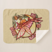 Herbst Moon Fairy Witze Fall Fairies Sherpadecke (Vorderseite (Horizontal))