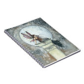 Herbst Moon Fantasy Fairy Notebook Notizblock (Rechte Seite)