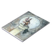 Herbst Moon Fantasy Fairy Notebook Notizblock (Linke Seite)