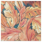 Herbst-Morris-Blattmuster Stoff (Nahaufnahme)