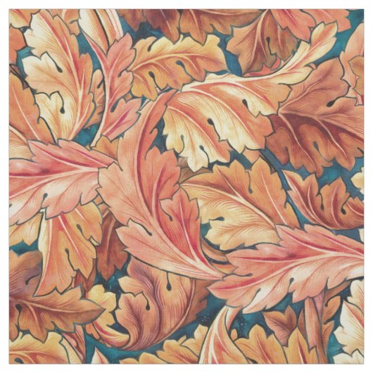 Herbst-Morris-Blattmuster Stoff (Muster)