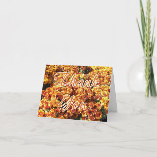 Herbst-Mums Dankeskarte