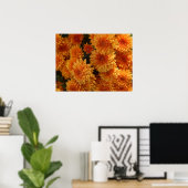 Herbst-Mums-Poster Poster (Heimbüro)