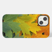 Herbst-Muster 2 iPhone Hülle (Rückseite (Horizontal))