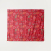 Herbst, Muster der Blätter Wandteppich (Vorderseite (Horizontal))